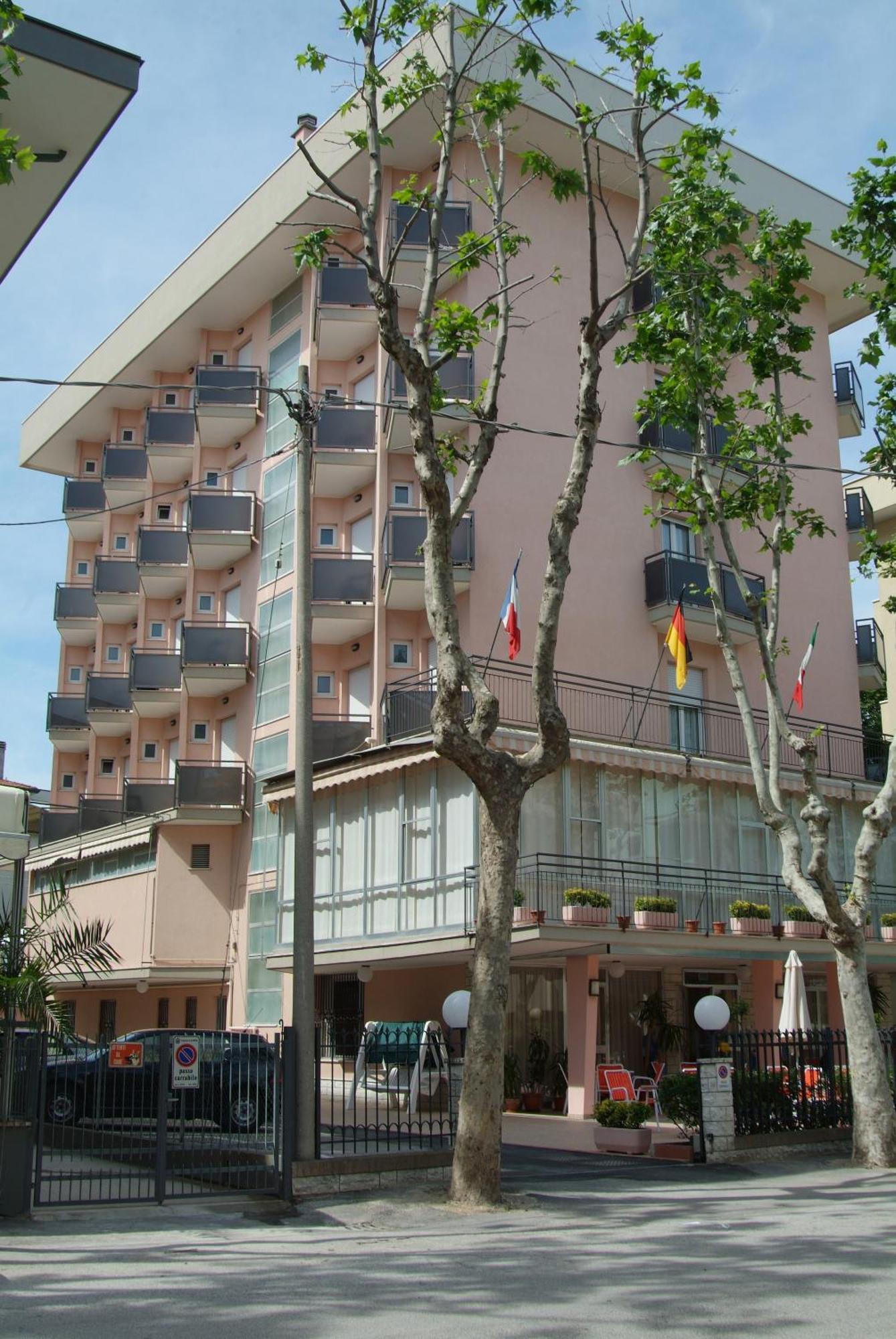 Hotel Euromar Ріміні Екстер'єр фото