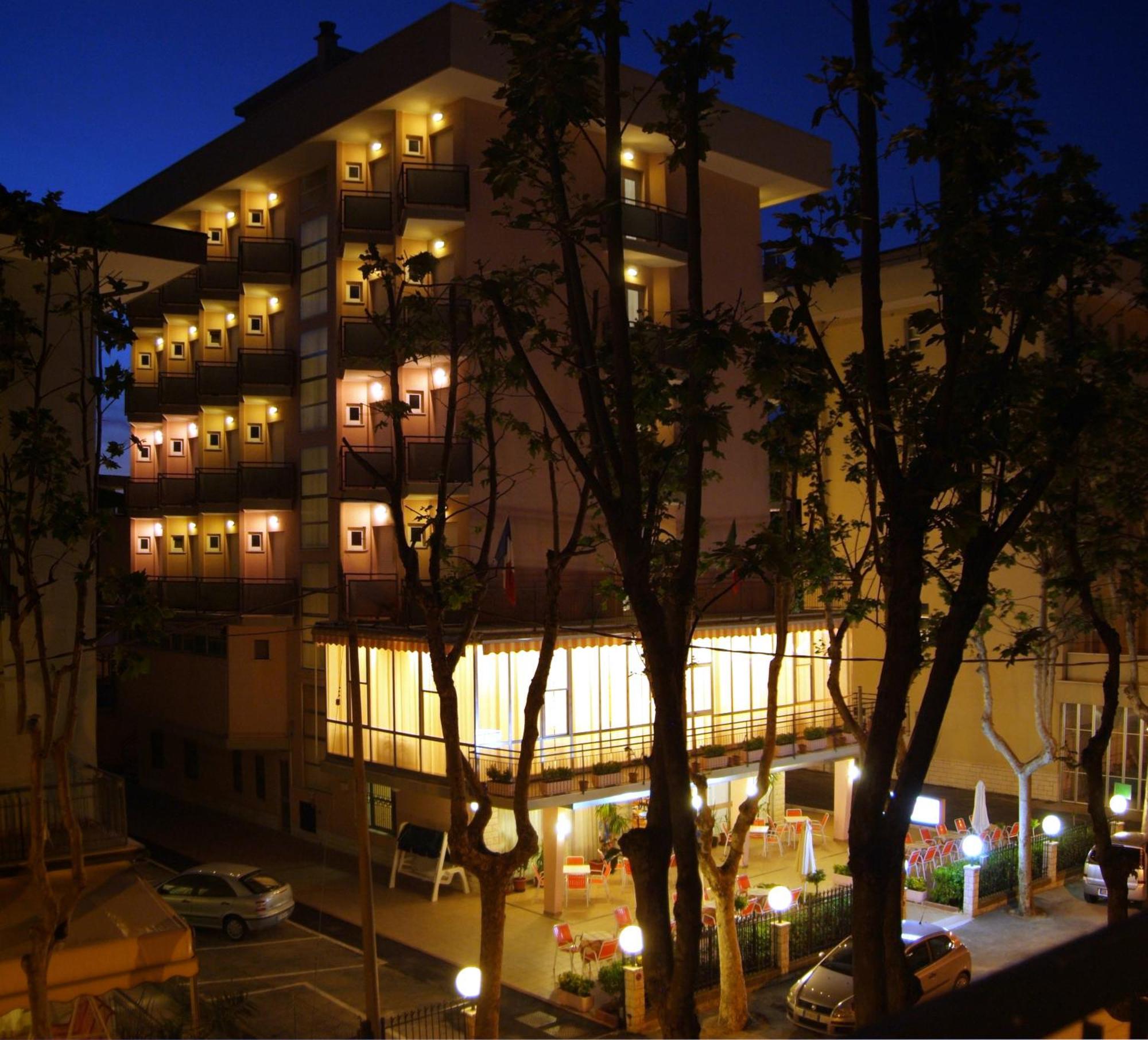 Hotel Euromar Ріміні Екстер'єр фото